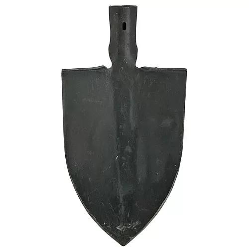 Ásófej, Strend Pro Garden, hegyes, 295 x 185 mm, fekete, kocsácsolt acél, hajlított, nyél nélkül