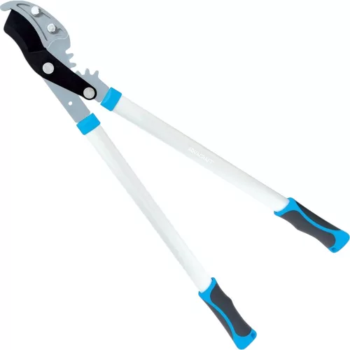 Ágvágó olló, Aquacraft 360703, fehér, 78,3 cm, alumínium nyél, acél penge, maximum 42 mm átmérő, fogasáttételes