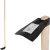 Kerti kapa, Strend Pro, fekete, egyenes, 120 cm, 9 cm munkaszélesség, acél fej, fa nyél