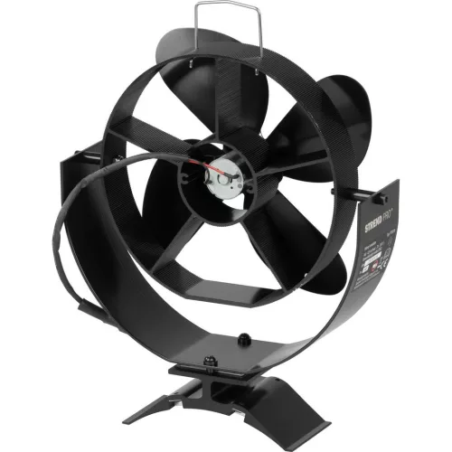 Strend Pro kandalló ventilátor, 4 lapátos, hőmeghajtású