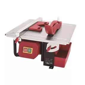   Elektromos csempevágó, Worcraft TC08-180, piros/fekete, 800 W, 180 mm, vízhűtéses, 0–45°, maximum 34/17 mm vastagság, csempéhez és padlólaphoz