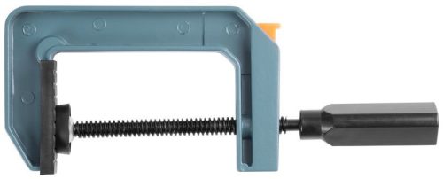 Asztalos szorító, Strend Pro Cork CL1044, szürke, 150 mm, acél rúd, acél szár, műanyag markolat, rögzítéshez és befogáshoz