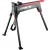 Munkaasztal, Strend Pro Premium WB955, fekete/piros, 0–95,5 cm befogási tartomány, összecsukható, multifunkciós, háromlábú, 300 kg terhelhetőség