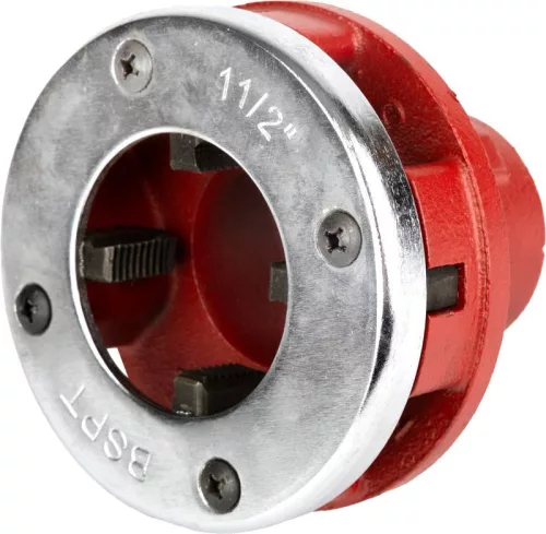 Kézi menetvágó fej, Strend Pro A0233A, piros, 6/4" csőmenet vágásáhhoz, racsnihoz rögzíthető