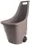 Kétkerekű kocsi, Keter Easy Go, 50 l, barna, 51 x 56 x 84 cm, műanyag, időjárásálló, ergonomikus fogantyú, könnyű