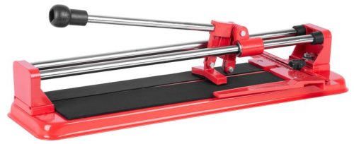 Kézi csempevágó, Strend Pro MT520-2, piros/fekete, 500 mm, maximum 12 mm vastagság, 69,5 × 18,5 × 13 cm, csempéhez és padlólaphoz