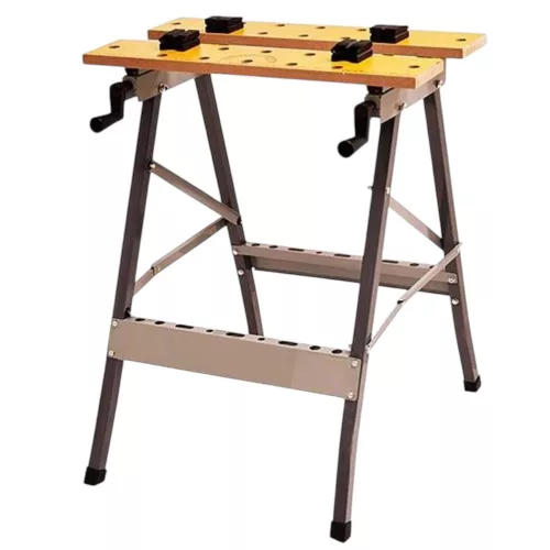 Munkaasztal, Strend Pro WB100, szürke, MDF, 100 kg teherbírás, összecsukható