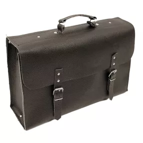   Szerszámos táska, Moško BM40, 40 x 26 x 10 cm, sötétbarna, bőr, szerelőknek, szerszámokhoz