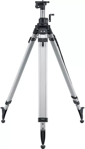 Lézer állvány, Strend Pro Premium ELV-255, ezüst/fekete, 250 cm, teleszkópos, 5/8'' menet, alumínium váz, műanyag fej