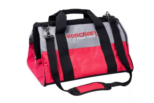 Szerszámos táska, Worcraft WTFTB-01 ShareSYS, 34 x 46 x 25 cm, piros/szürke, gépekhez és szerszámokhoz