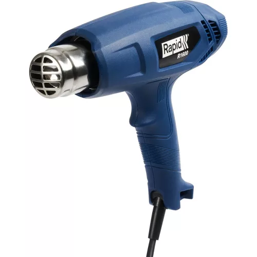 Elektromos hőlégfúvó, Rapid R1600, kék, 1600 W, 400–550 °C hőfok, 300 l/perc