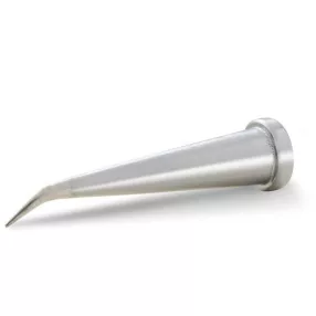   Forrasztóhegy, Weller LT-1LX, ezüst, hajlított kúpos, csúcsméret: 0,2 mm