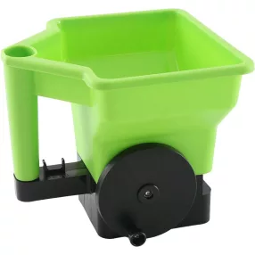   Kézi szórógép, Strend Pro Garden, zöld, 3,5 l, műanyag, műtrágyához, fűmaghoz, útszóró sóhoz, granulátumokhoz