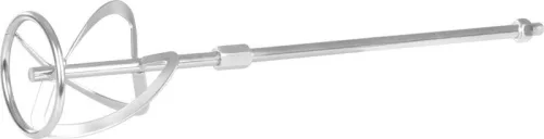 Keverőszár, Burley R003, szürke, átmérő: 120 mm, M14 csatlakozás, cinkbevonatú felület, kétrészes