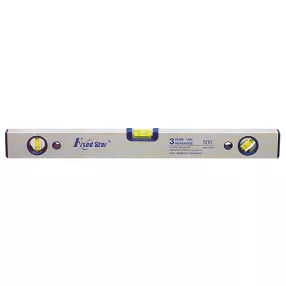   Vízmérték, Strend Pro Verizone SA-21A, ezüst, 150 cm, 3 libella, alumínium, rezgésálló kivitel