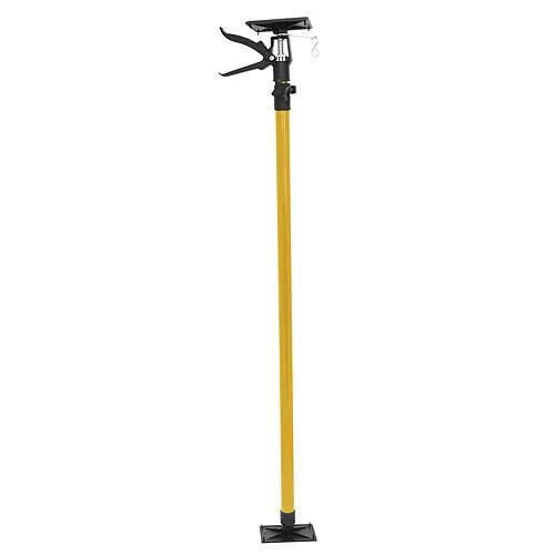 Teleszkópos támasztórúd, Strend Pro SP-804B, sárga/fekete, 115–290 cm, maximum 30 kg teherbírás, acél test, PVC nyomólapok