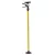 Teleszkópos támasztórúd, Strend Pro SP-804B, sárga/fekete, 115–290 cm, maximum 30 kg teherbírás, acél test, PVC nyomólapok