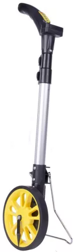 Mérőkerék, Strend Pro DMW602, sárga, 159 mm kerékátmérő, ±0,5% pontosság, 0–99 999,9 m mérési tartomány, IP20, elemes