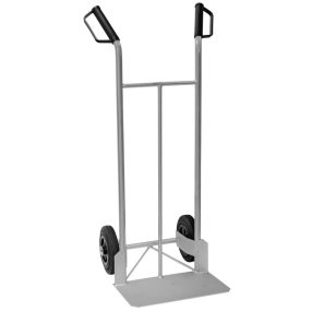   Molnárkocsi, Massag Massmover 200 Z, ezüst, maximum 200 kg teherbírás, zsákhordó, összecsukható, tömör kerekek 20 cm, könnyen kezelhető, költözéshez