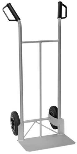 Molnárkocsi, Massag Massmover 200 Z, ezüst, maximum 200 kg teherbírás, zsákhordó, összecsukható, tömör kerekek 20 cm, könnyen kezelhető, költözéshez