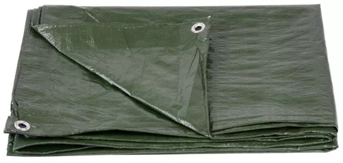 Takaróponyva, Strend Pro Garden Light, 10 x 15 m, 65 g/m2, zöld, víz-, penész-, szakadásálló, UV-álló, erősített szegély, korróziógátló fülek