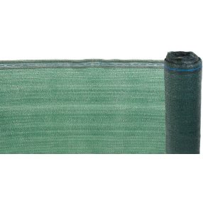   Árnyékoló háló medence fölé, kerítésre, Strend Pro Garden, 1,5 x 50 m, zöld, 80% árnyékolás, UV-álló, HDPE, 90 g/m2, vágáskor nem foszlik