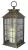 Lámpás, MagicHome LP2140, 14 x 14 x 30 cm, bronz, LED, 3 x AAA elemekkel, műanyag, beltéri, vintage stílusú, gyertyával (TC2170321)