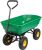 Négykerekű kocsi, Strend Pro Garden Greenlawn Transporter, 75 l, felfújható kerekek 10 × 3,50 – 4, műanyag test, fém váz, 250 kg teherbírás