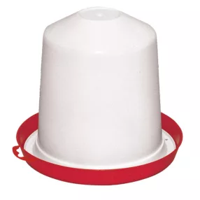   Baromfi itató, Novital, Siphon, 10 l, fehér, műanyag, könnyen tisztítható, szétszedhető, szennyeződés- és rovarvédő, kifolyásgátló