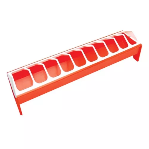 Baromfi etető, Novital 0446A, piros, 50 cm, műanyag
