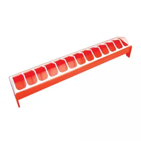 Baromfi etető, Novital 0447A, piros, 75 cm, műanyag
