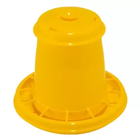 Baromfi etető, Novital 2070AF, sárga, 2,5 l, műanyag