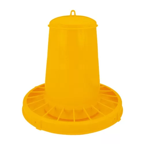 Baromfi etető, Novital 1940AF, sárga, 20 l, műanyag