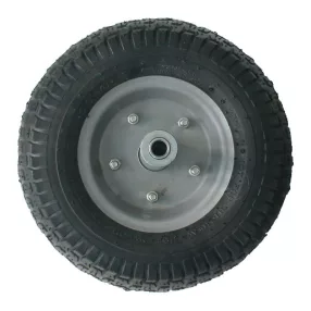   Talicskakerék, Strend Pro Garden Goodfarm 411, fekete, 13/5.00-6, 31 cm átmérő, 9,5 cm szélesség, tengelyfurat: 16 mm