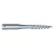 Talajcsavar, Strend Pro GSA02, horganyzott acél, hosszúság: 650 mm, átmérő: 68 mm, falvastagság:  1,5 mm, 3 x M8 anyával