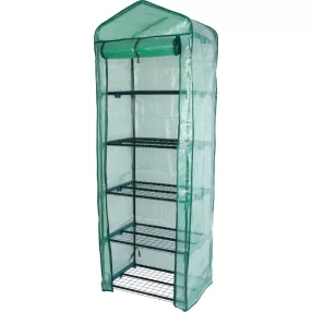   Melegágy, Strend Pro Garden Greenhouse X085, 69 x 49 x 200 cm, UV-álló PE fólia, porszórt fém váz, 5 polcos (TC2170849)