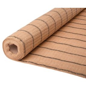   Árnyékoló háló medence fölé, kerítésre, Strend Pro Garden, 1,5 x 5 m, bézs, UV-álló, időjárásálló, 85% árnyékolás, 185 g/m2