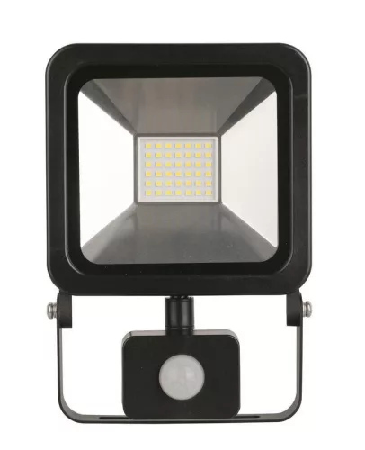 LED reflektor, Strend Pro Floodlight LED AGP, 10W, 800 lm, IP44, mozgásérzékelővel