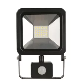  LED reflektor, Strend Pro Floodlight LED AGP, 20W, 1600 lm, IP44, mozgásérzékelővel