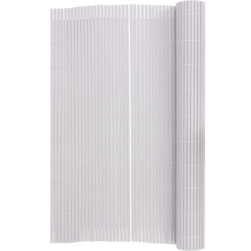 Lamellás kerítés, Strend Pro Garden Ence DF13, szürke, 100 cm x 3 m, PVC lamellák, 1300 g/m2, UV-álló, árnyékoló