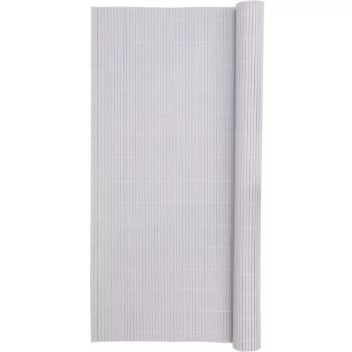 Lamellás kerítés, Strend Pro Garden Ence DF13, szürke, 150 cm x 3 m, PVC lamellák, 1300 g/m2, UV-álló, árnyékoló