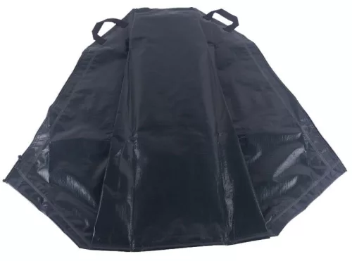 Faöntöző zsák, Strend Pro Garden TWB0400, fekete, 75 l, fatörzshöz, csepegtető, maximum 20 cm törzsátmérőhöz, ürülés: 6-8 óra, összekapcsolható 40 cm-ig
