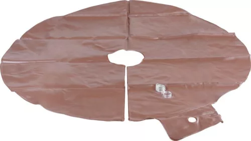 Faöntöző zsák, Strend Pro Garden TWB0402, barna, 75 l, gyökéröntözéshez, fokozatos vízleadás, maximum 15,5 cm törzsátmérőhöz, ürülés: 5–8 óra