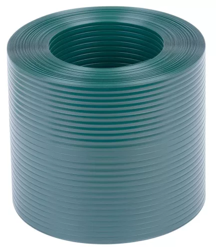 Árnyékoló szalag kerítésre, Strend Pro Garden Eurostandard, 19 cm x 26 m, zöld, kerítéspanelekhez, UV-álló, 1050 g/m2