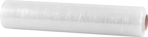 Sztreccsfólia, Strend Pro, átlátszó, szélesség: 500 mm, vastagság: 23 µm, csomagoláshoz, rugalmas, 250 m