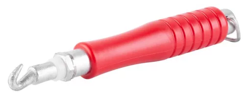 Kötöződrót csavaró, gyorskötöző, Strend Pro Premium WTT03, piros, 300 mm, vasbeton kötöződrótokhoz, könnyen kezelhető, építőipari felhasználásra