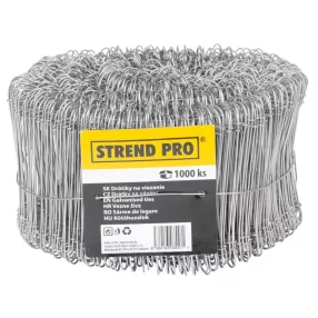   Kötöződrót fűzőlyukkal, Strend Pro WGT10, horganyzott, 1,1 x 180 mm, vas kötözéséhez, 1000 db