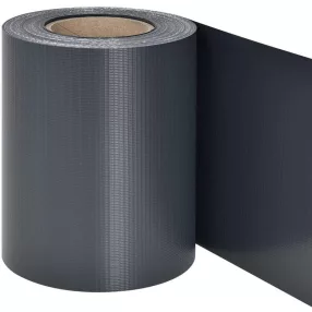   Árnyékoló szalag kerítésre, Strend Pro Garden Eurostandard Light, 19 cm x 35 m, antracit, UV-álló, kerítéspanelekhez, gyors telepítés