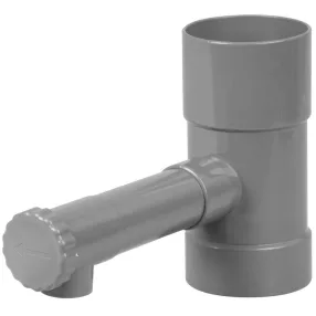   Esővízgyűjtő idom, Strend Pro, szürke, 80 mm (TC2172636)