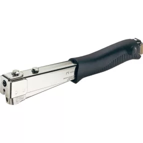   Kézi tűzőgép, Rapid R11, ezüst/fekete, 6-10 mm kapocshossz, 140-es kapcsokhoz, acél mechanika, kalapácsos